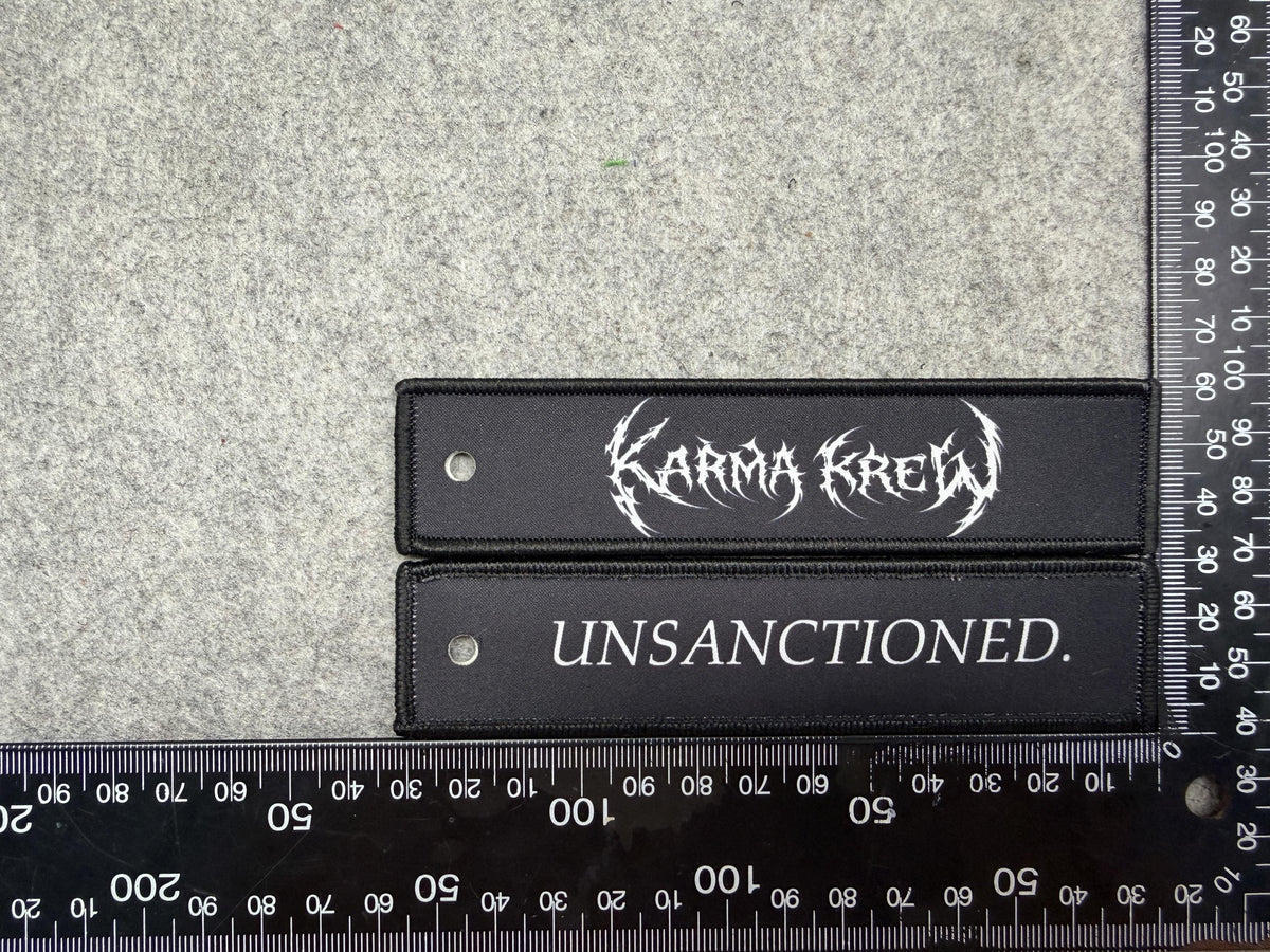 KARMAKREW Fabric Keychain