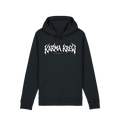Black Printed Hoody Front