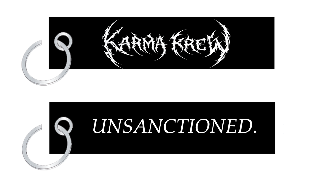 KARMAKREW Fabric Keychain